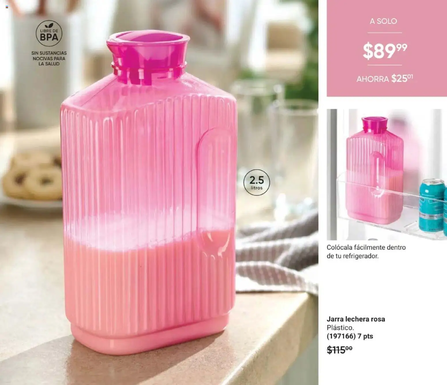 Nuevas ofertas de AVON válidas en toda la República Mexicana desde el 02.04.2026. ¡Encuentra las mejores ofertas en AVON Casa & Estilo 6 2026! | Página: 17 | Productos: Jarra