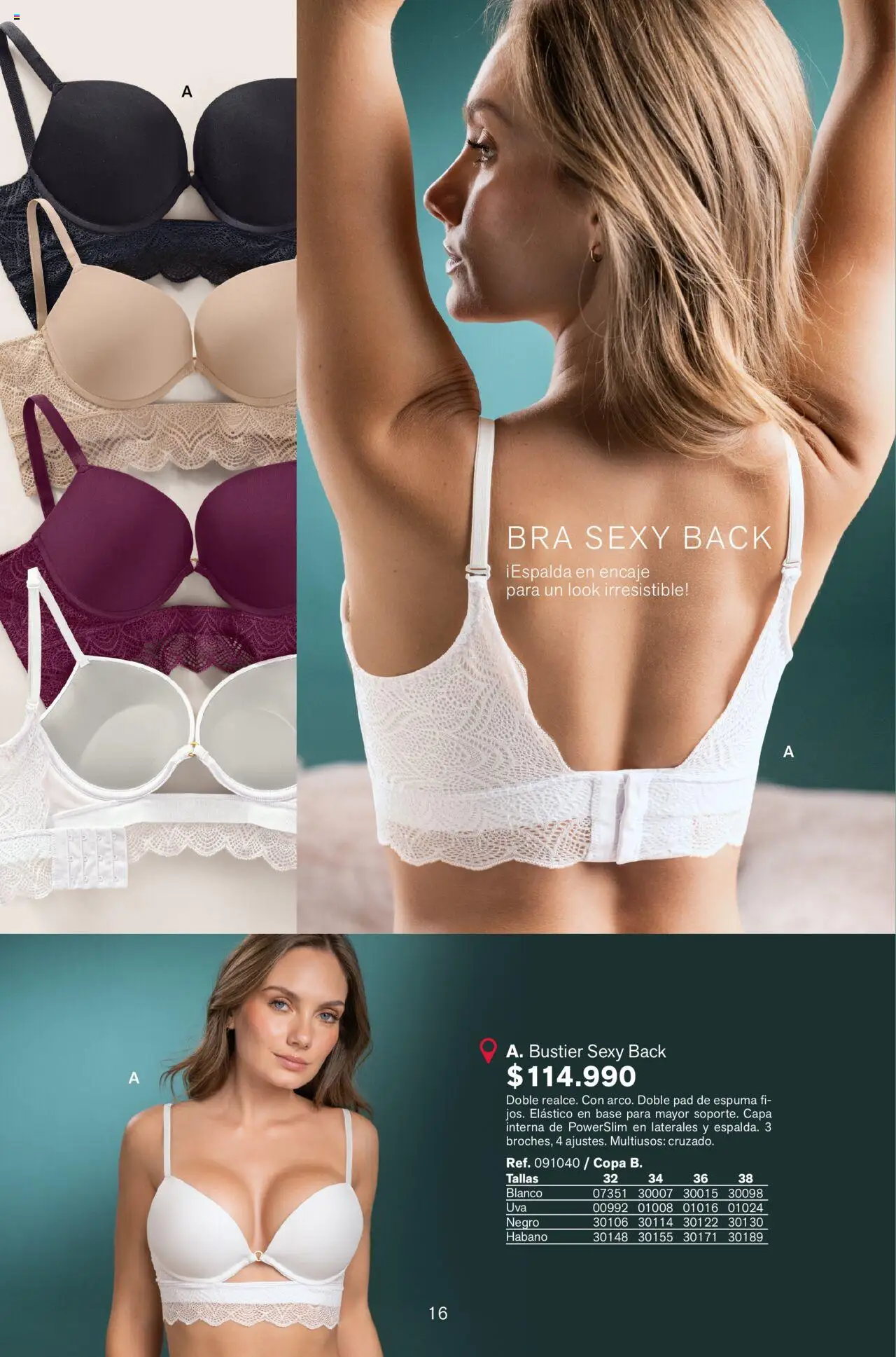 Leonisa revista - valida desde el 12.09.2025 | Página: 16 | Productos: Espuma