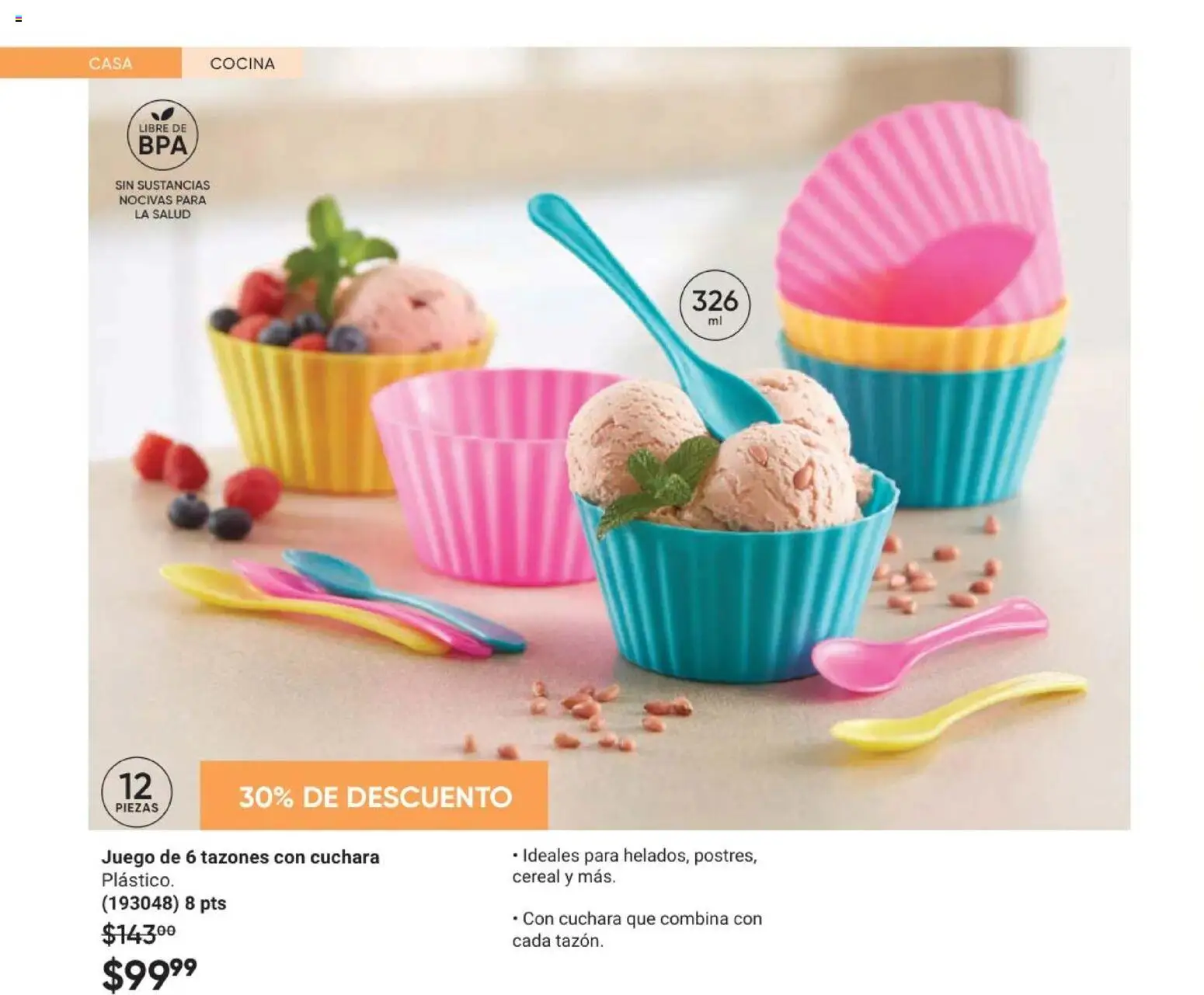 Nuevas ofertas de AVON válidas en toda la República Mexicana desde el 10.01.2026. ¡Encuentra las mejores ofertas en AVON Casa & Estilo 2 2026! | Página: 38 | Productos: Juego, Cocina, Cuchara, Bowl