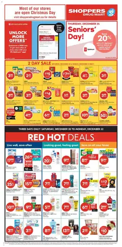 Preview of Shoppers weekly flyer / circulaire from shop Shoppers valid from 20.12.2025 | Page: 2