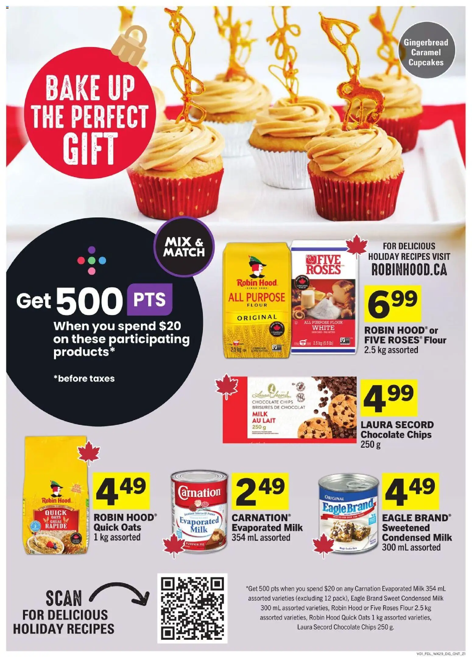 Foodland flyer valid from 13.11.2025 | Page: 16 | Products: Chips, Milk, Chocolate, Pumpkin