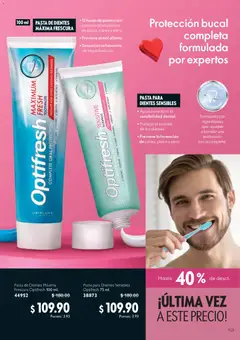 Vista previa de Oriflame campaña 2 2026, nuevo folleto de la tienda, válido en México a partir del 24.01.2026 | Página: 123 | Productos: Pasta
