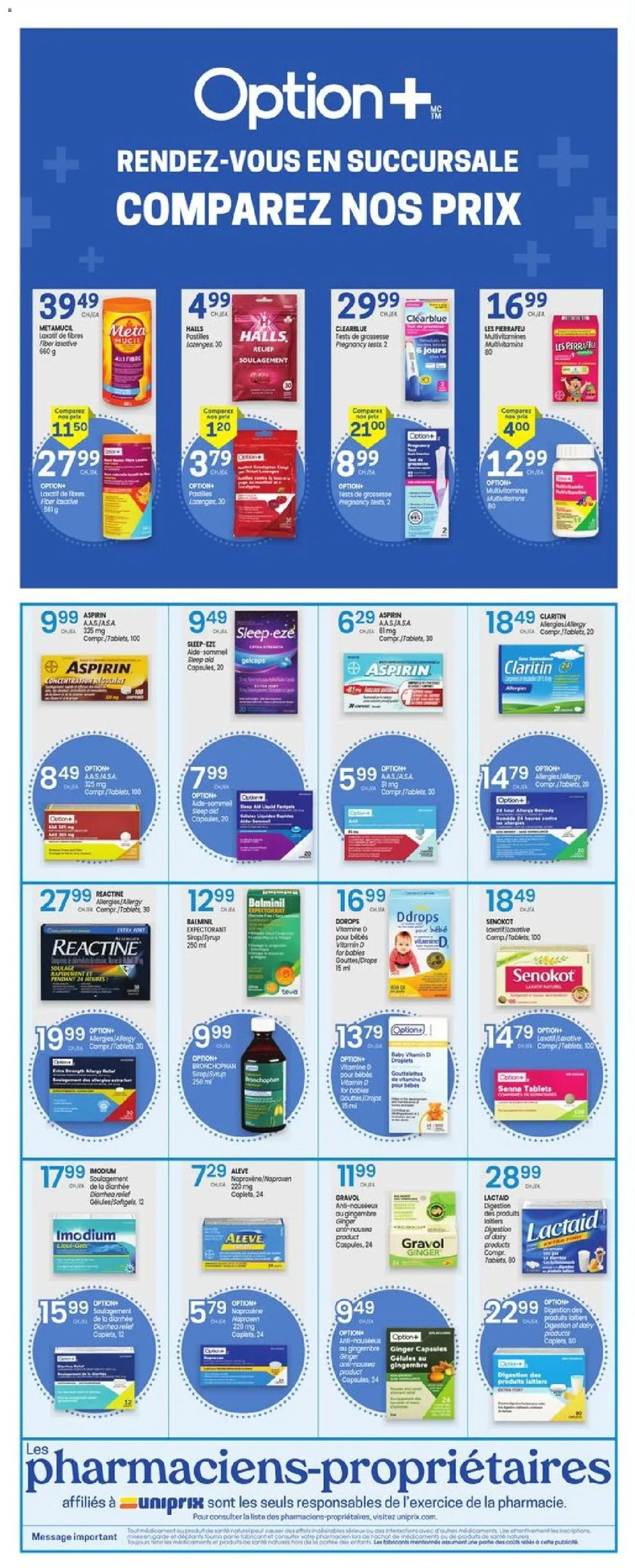 Uniprix flyer valid from 01.01.2026 | Page: 7