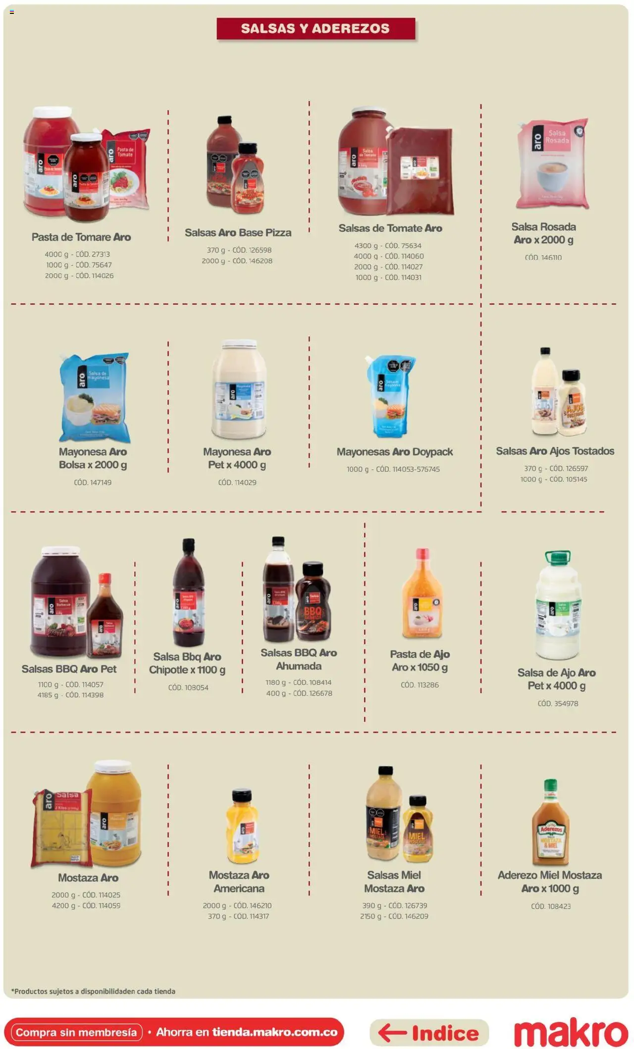 Makro revista - valida desde el 16.04.2025 | Página: 39 | Productos: Aderezo, Bolsa, Pasta de tomate, Pizza