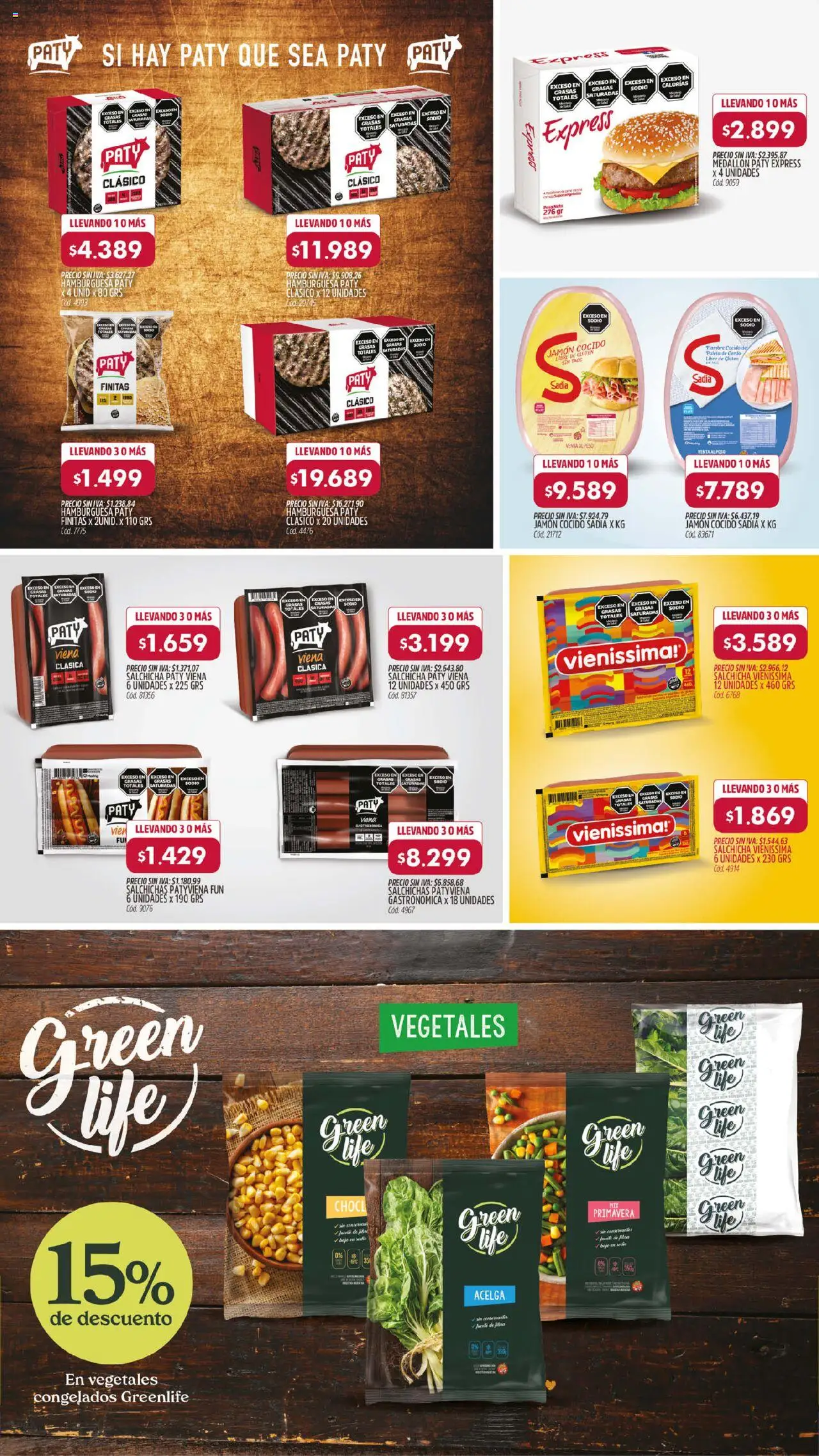 Yaguar - Chaco │ válido desde el 16.06.2025 | Página: 8 | Productos: Acelga, Salchicha, Jamón, Cerdo