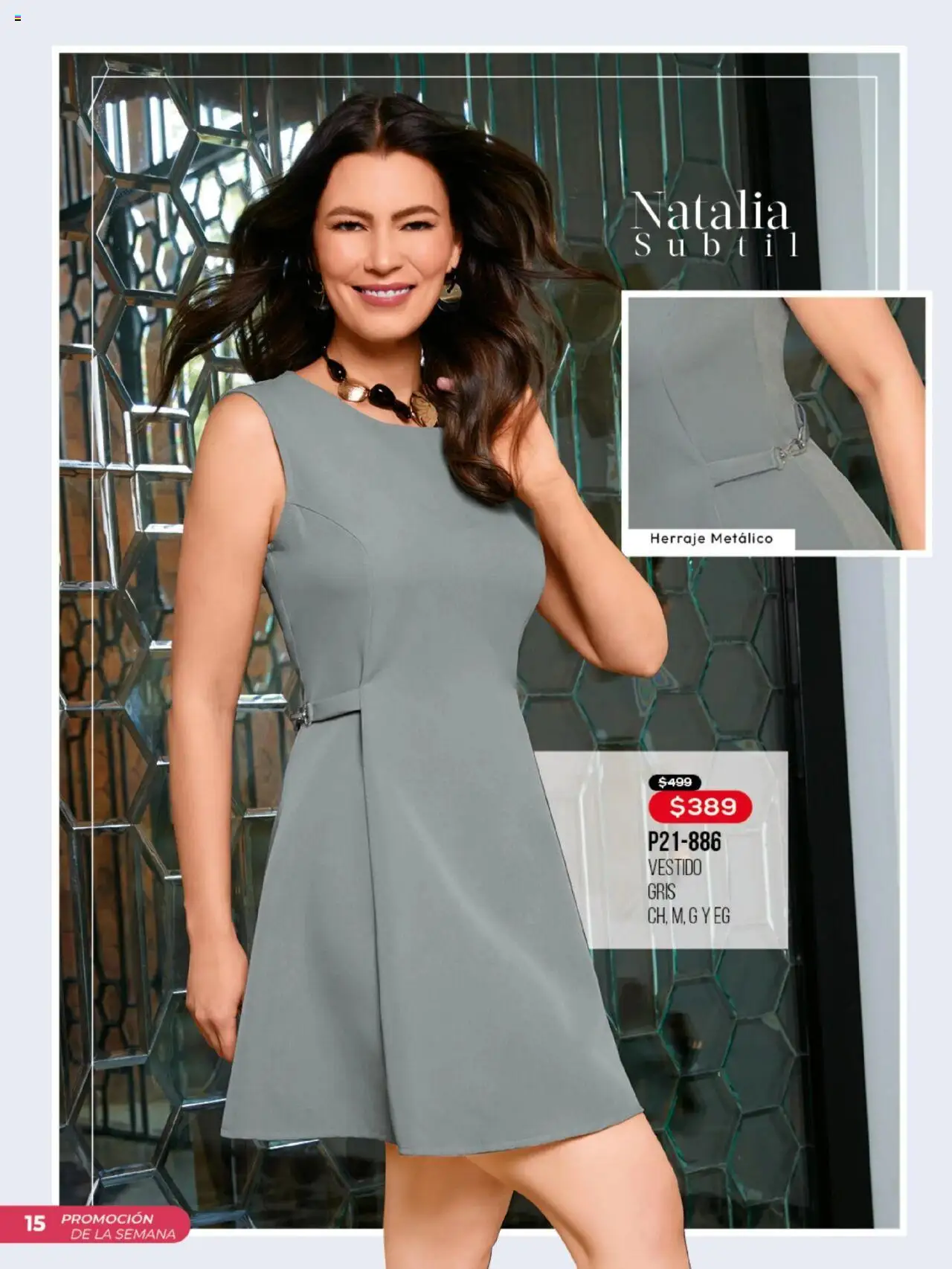 Nuevas ofertas de Cklass válidas en toda la República Mexicana desde el 15.09.2025. ¡Encuentra las mejores ofertas en Cklass - Catálogo Promo Semanal! | Página: 16 | Productos: Vestido