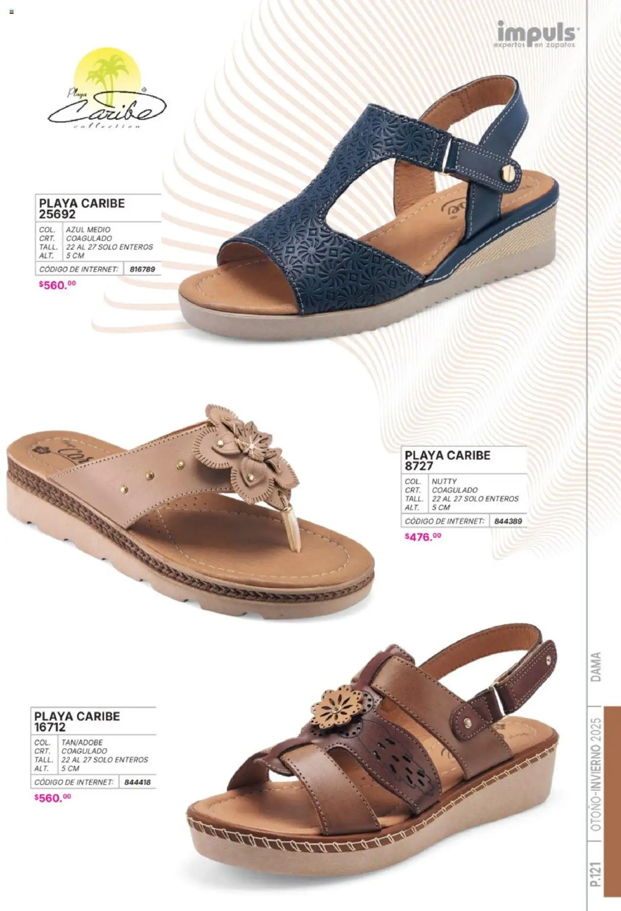 Nuevas ofertas de Impuls válidas en toda la República Mexicana desde el 07.07.2025. ¡Encuentra las mejores ofertas en Impuls catálogo Dama Otoño-Invierno 2025! | Página: 123 | Productos: Zapatos