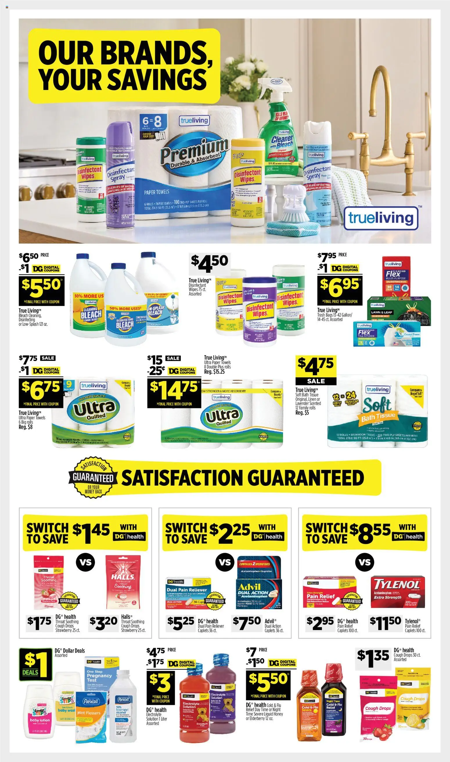 Dollar General Weekly Ad - TX - valid from 25.01.2026 | Page: 11 | Products: Coconut Oil, Bath, Switch, Lemon