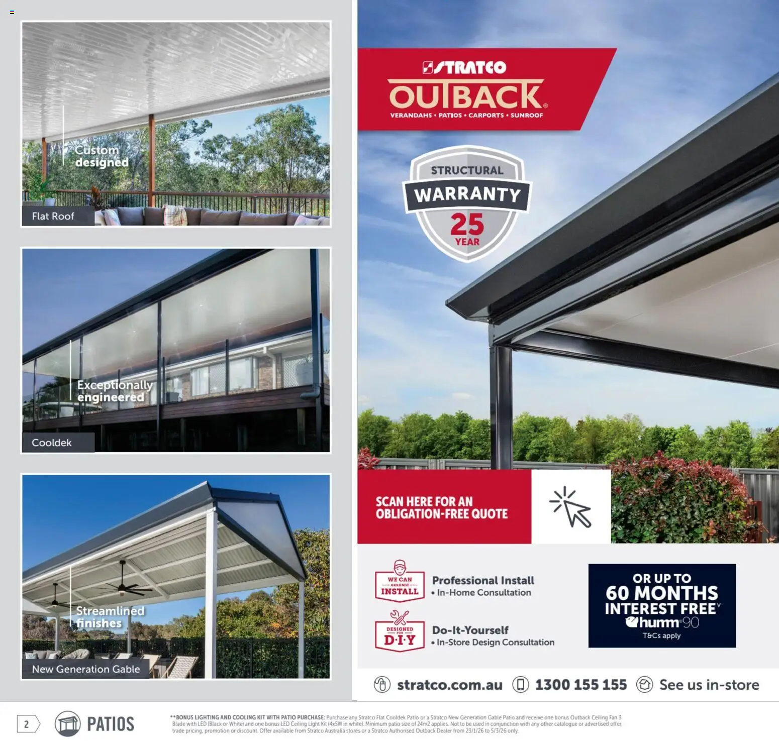 Stratco catalogue - valid from 23.01.2026 | Page: 2 | Products: Light, Fan