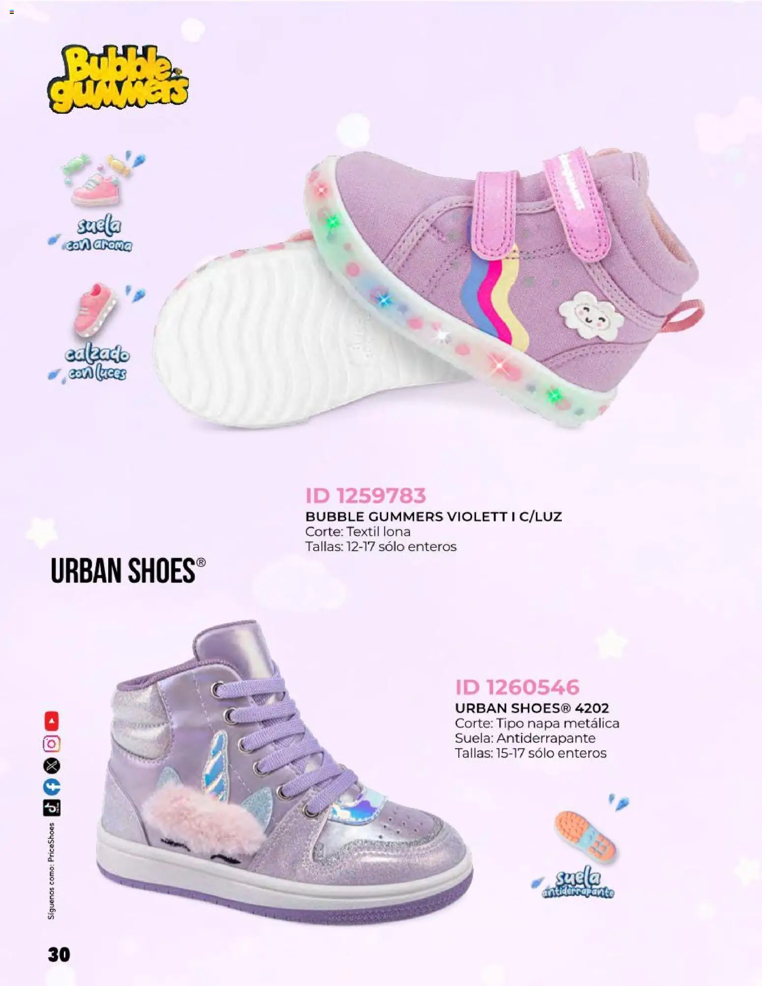 Nuevas ofertas de Price Shoes válidas en toda la República Mexicana desde el 27.10.2025. ¡Encuentra las mejores ofertas en Price Shoes catálogo Kids todo en uno! | Página: 30 | Productos: Lona