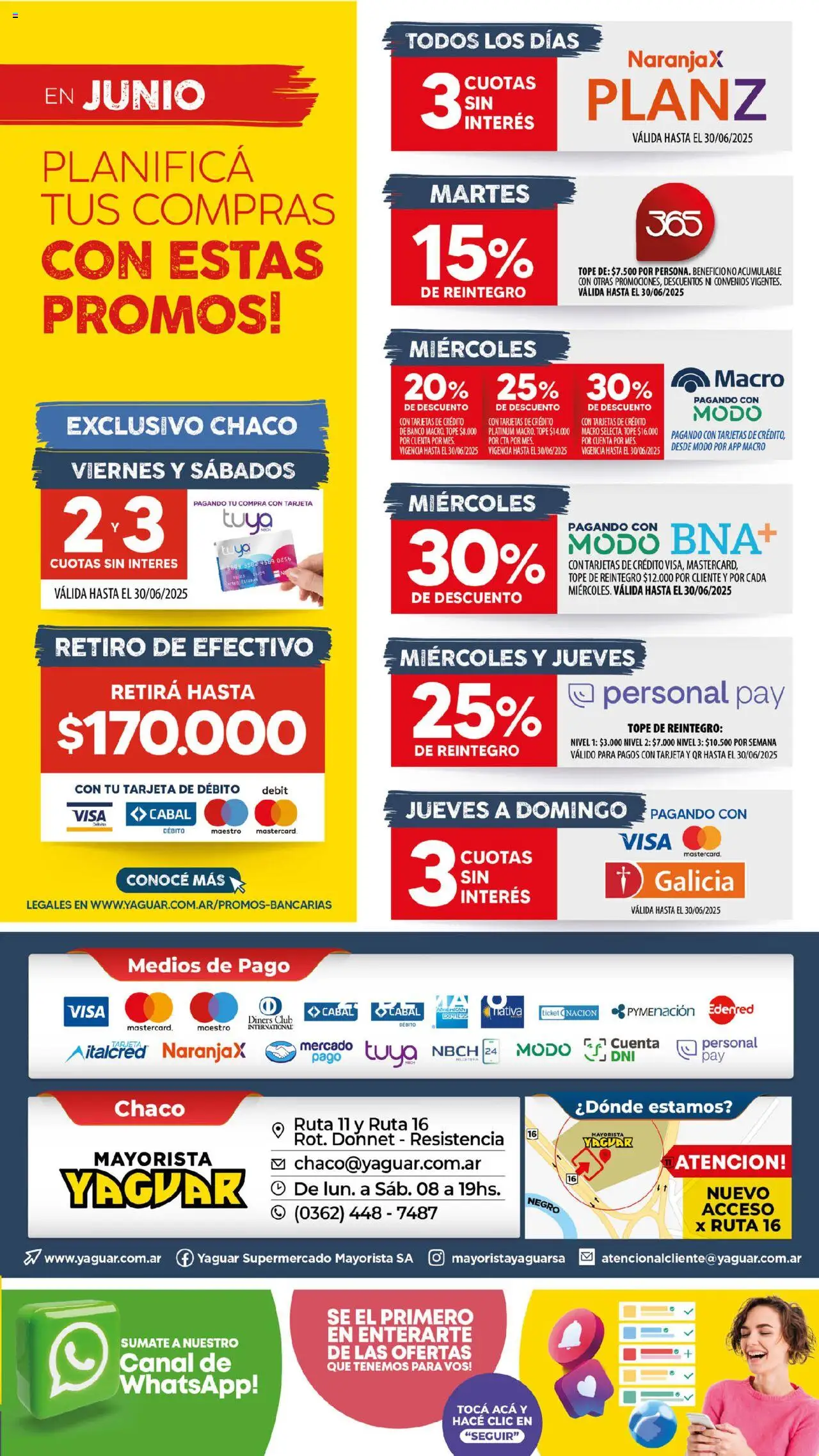 Yaguar - Chaco │ válido desde el 16.06.2025 | Página: 17 | Productos: Banco