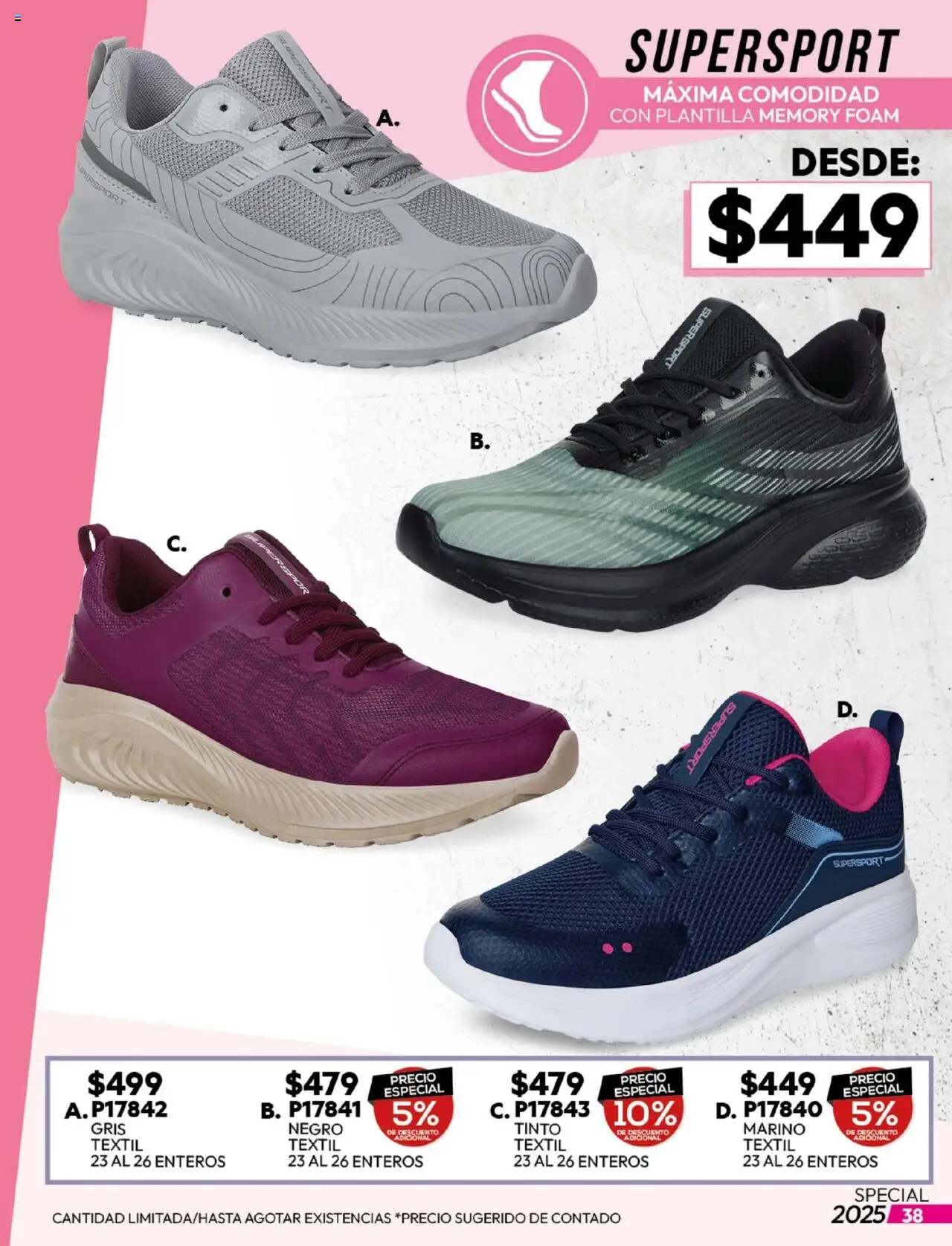 Nuevas ofertas de Cklass válidas en toda la República Mexicana desde el 25.08.2025. ¡Encuentra las mejores ofertas en Cklass - Catálogo Sportweek! | Página: 39