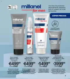 Millanel catálogo │ válido desde el 18.08.2025 | Página: 45 | Productos: Serum, Desodorante, Antitranspirante, Crema