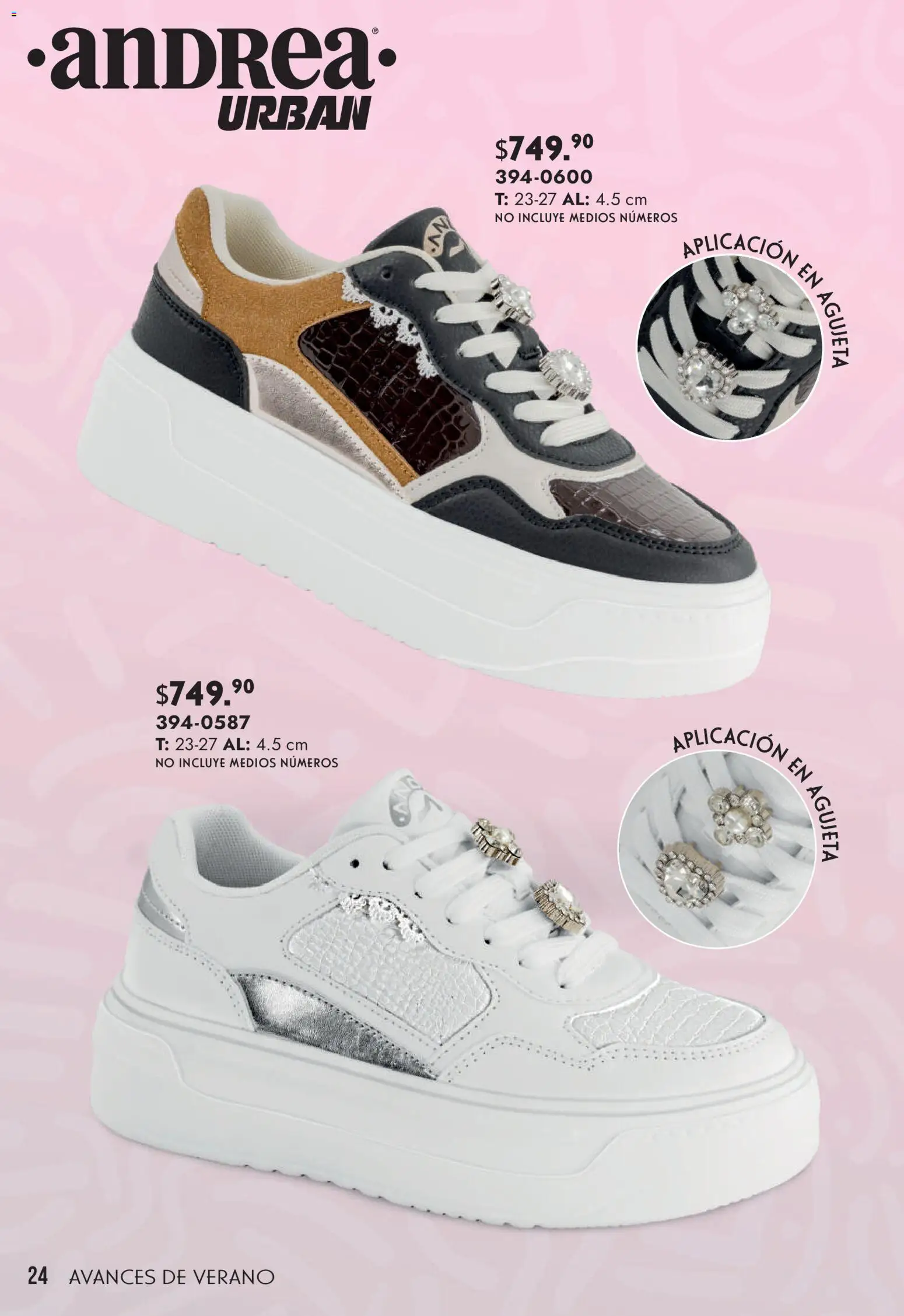 Nuevas ofertas de Andrea válidas en toda la República Mexicana desde el 22.03.2026. ¡Encuentra las mejores ofertas en Andrea catálogo Avances de Verano! | Página: 24