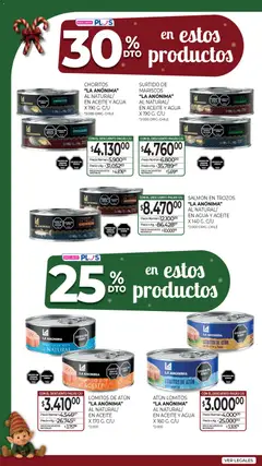Vista previa La Anonima Marca Propia Fiestas válido desde el 18.12.2025 | Página: 11 | Productos: Aceite, Atún, Agua, Té