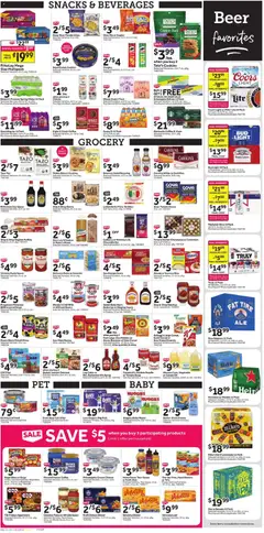 Preview of Stop & Shop weekly ads valid from 05.12.2025 | Page: 5 | Products: Cat Food, Cat Litter, Coffee, Raisins