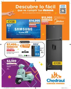 Vista previa de Chedraui - Folleto Cumplir Tus Deseos, nuevo folleto de la tienda, válido en México a partir del 01.09.2025