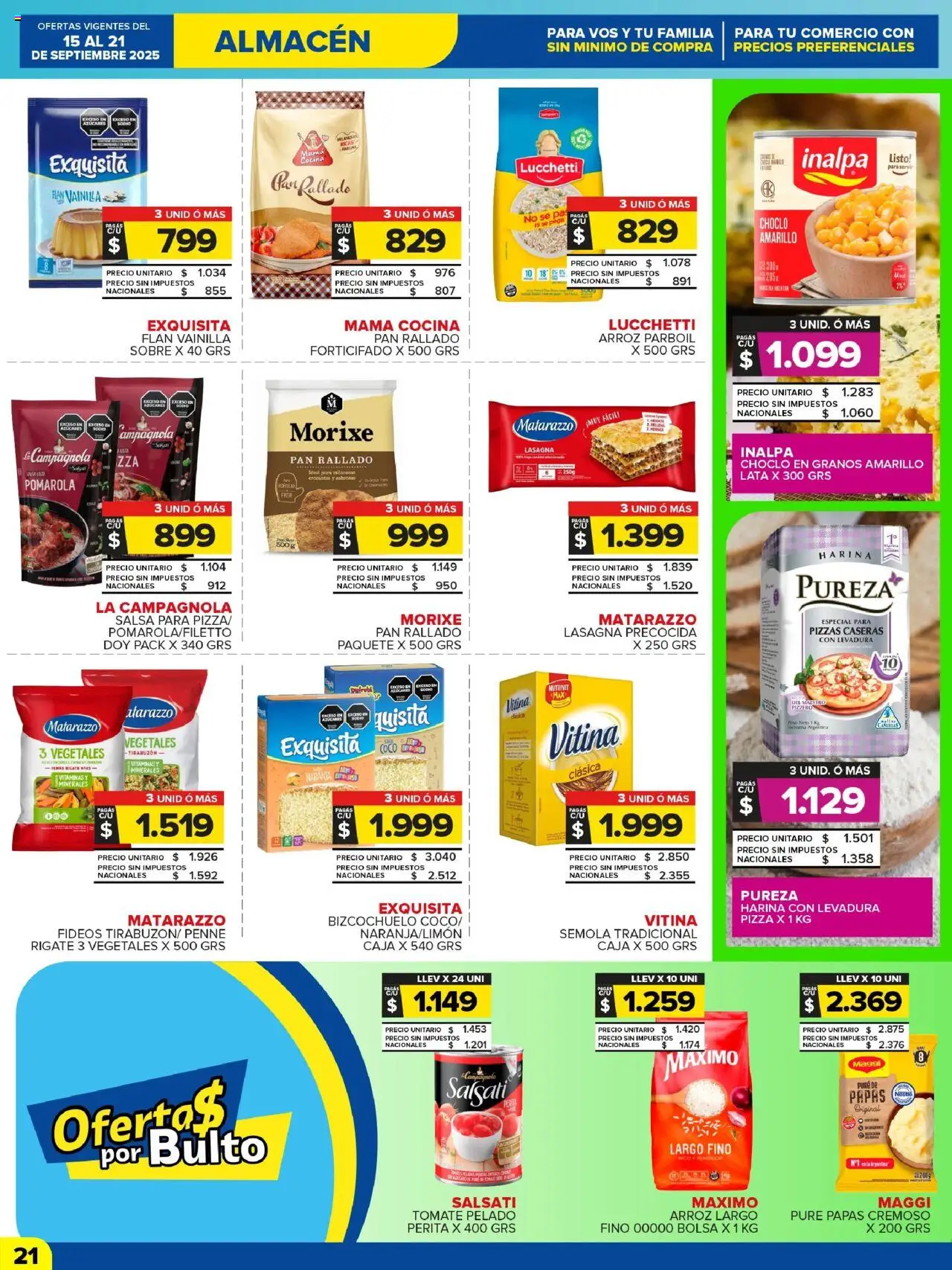 Carrefour Maxi catálogo - Chubut │ válido desde el 15.09.2025 | Página: 21 | Productos: Bolsa, Caja, Harina, Pan