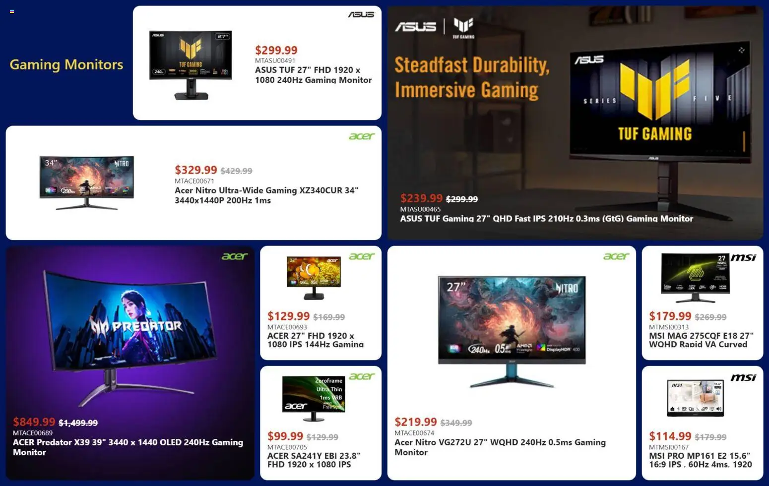 Canada Computers flyer valid from 14.11.2025 | Page: 6 | Products: Monitor