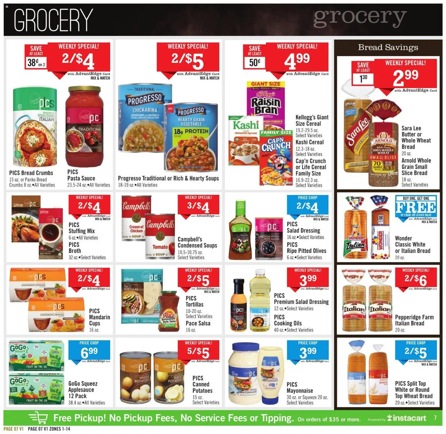 Price Chopper - Weekly Flyer - valid from 22.02.2026 | Page: 7 | Products: Butter, Salad, Potatoes, Mayonnaise