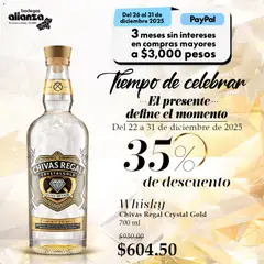 Vista previa de Bodegas Alianza catálogo El presente define el momento, nuevo folleto de la tienda, válido en México a partir del 22.12.2025