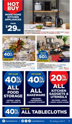 Spotlight catalogue - valid from 16.07.2025 | Page: 9 | Products: Rice, Cookware, Kettle, Toaster