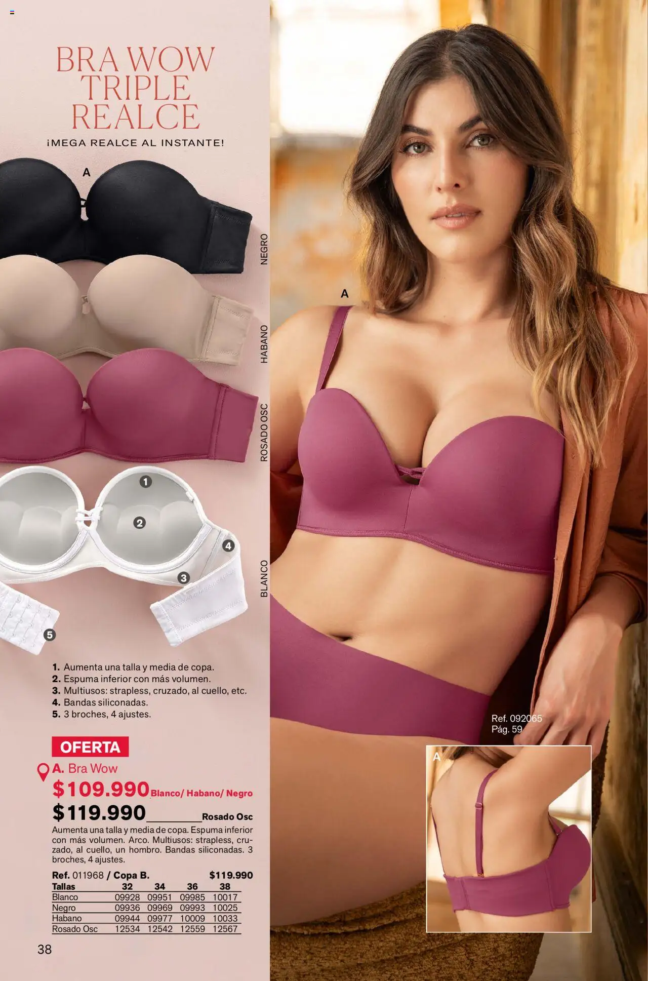 Leonisa revista - valida desde el 12.09.2025 | Página: 38 | Productos: Espuma