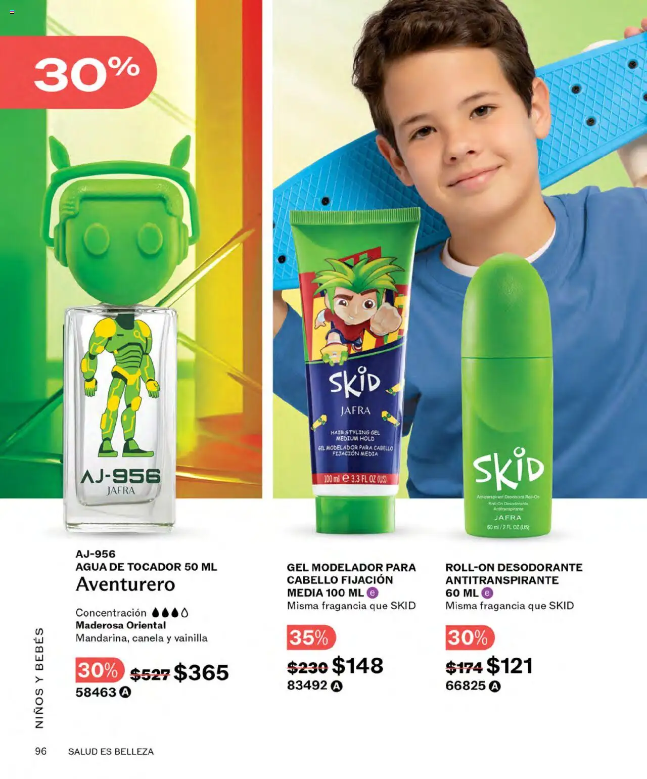 Nuevas ofertas de JAFRA válidas en toda la República Mexicana desde el 01.07.2025. ¡Encuentra las mejores ofertas en JAFRA catálogo! | Página: 96