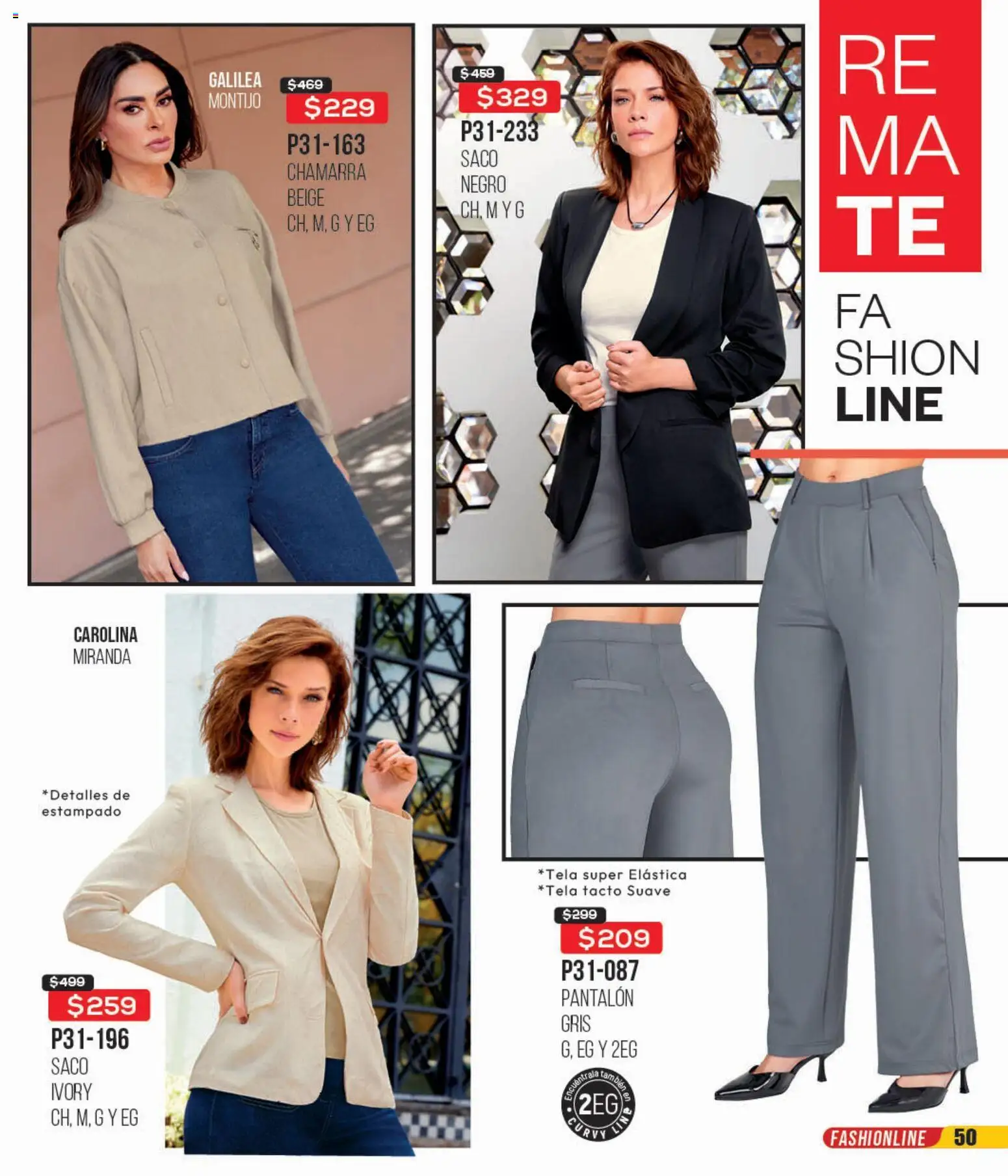 Nuevas ofertas de Cklass válidas en toda la República Mexicana desde el 10.02.2026. ¡Encuentra las mejores ofertas en Cklass catálogo Remate Digital Ropa! | Página: 51