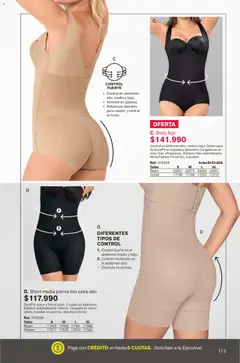 Leonisa - Catálogo principal -  Vista previa de la revista de la tienda Leonisa valido desde el 07.12.2025 | Página: 113 | Productos: Faja, Body, Short