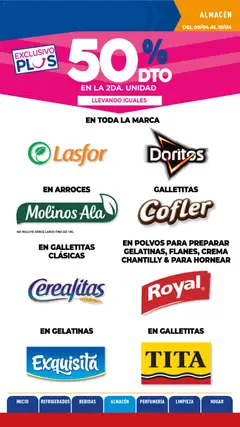 Vista previa La Anonima catálogo válido desde el 09.04.2026 | Página: 17 | Productos: Galletitas, Arroz, Crema