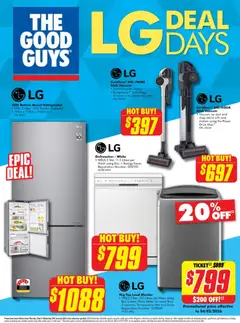 Preview of The Good Guys LG Deal Days - valid from 21.01.2026