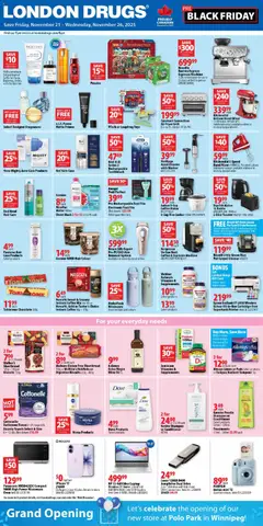 Preview of London Drugs - Black Friday  from shop London Drugs valid from 21.11.2025