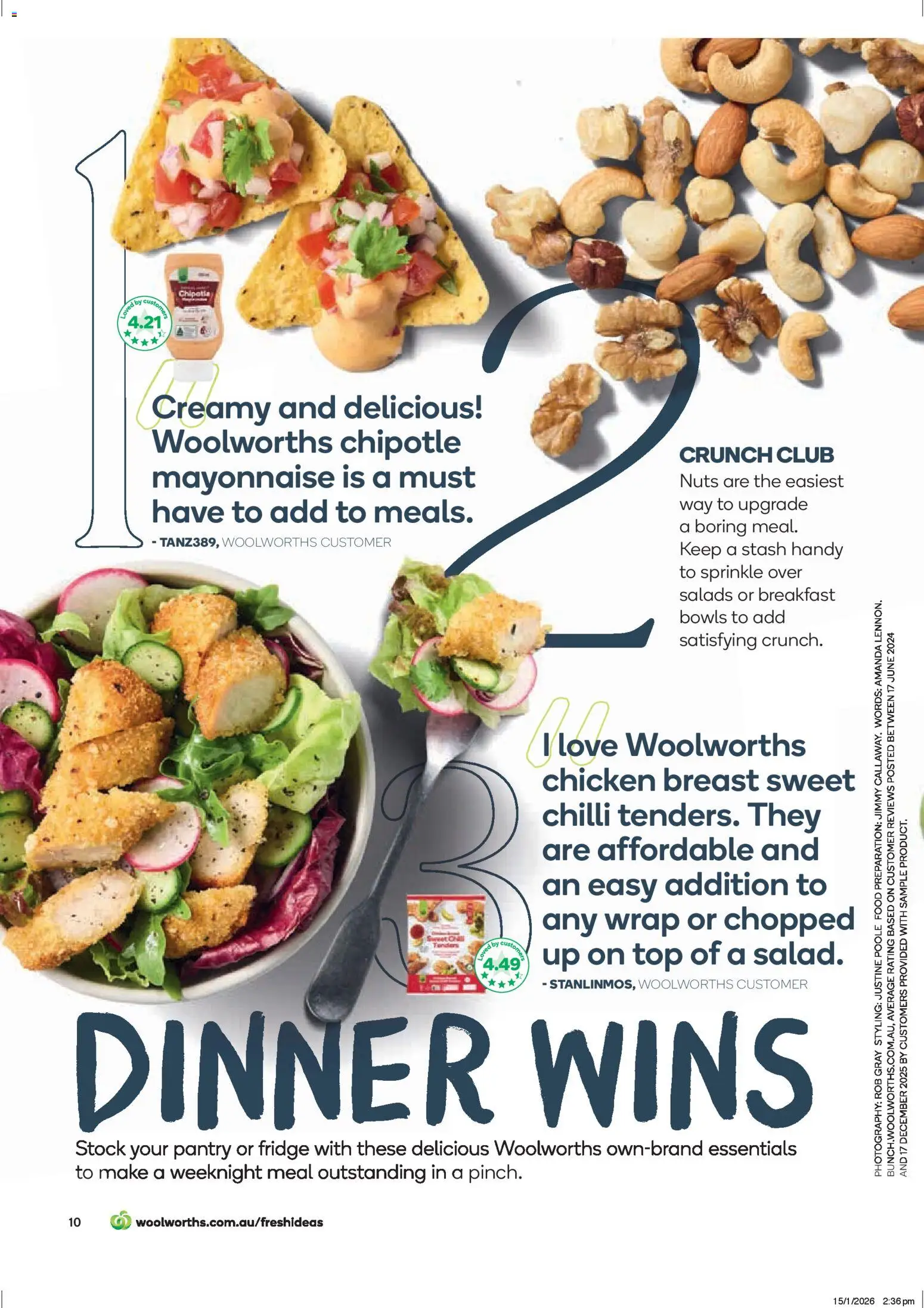 Woolworths catalogue - valid from 01.03.2026 | Page: 10 | Products: Chicken, Mayonnaise, Chilli, Fridge