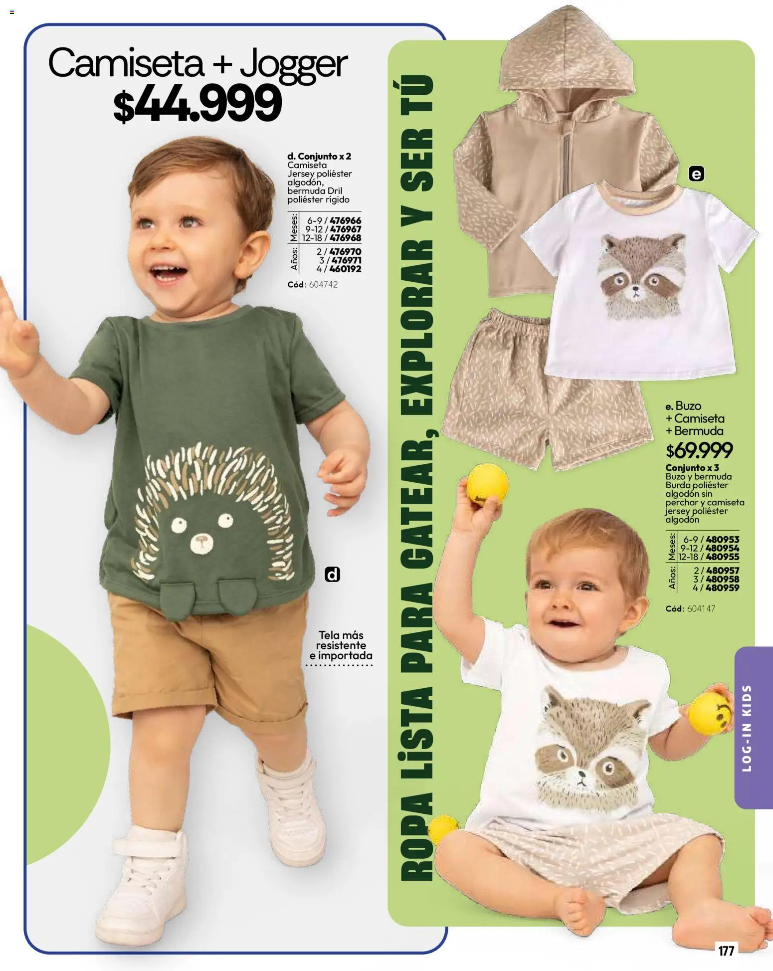 Carmel revista - valida desde el 01.03.2026 | Página: 177 | Productos: Algodón, Bermuda, Buzo, Camiseta