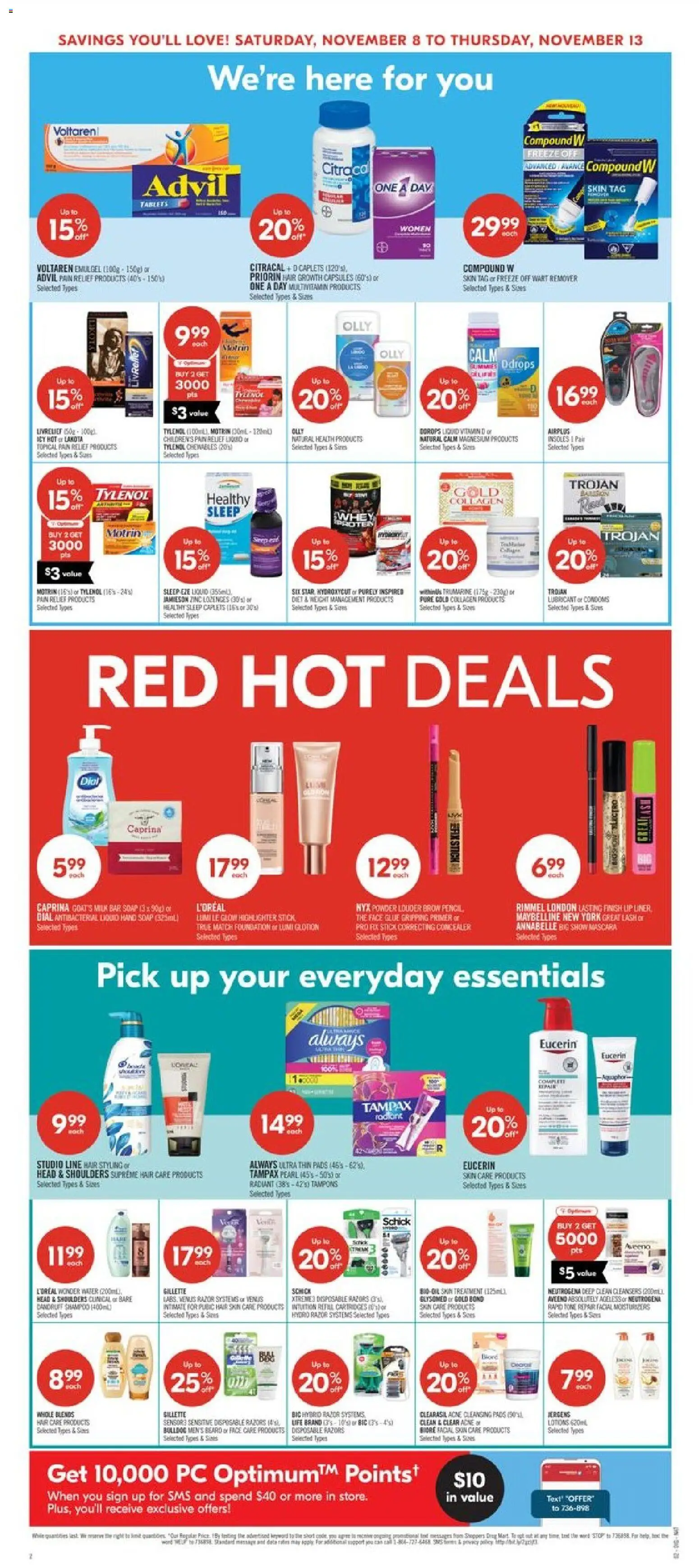 Shoppers flyer valid from 08.11.2025 | Page: 9