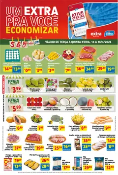 Extra ofertas de Mercado Terça e Quinta - Pré-Visualização do folheto da loja Extra, válido de 14.04.2026