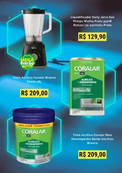 Lojas Quero-Quero Black Friday - Pré-Visualização do folheto da loja Lojas Quero-Quero, válido de 29.10.2025 | Página: 2 | Produtos: Liquidificador, Antimofo, Jarra, Tinta