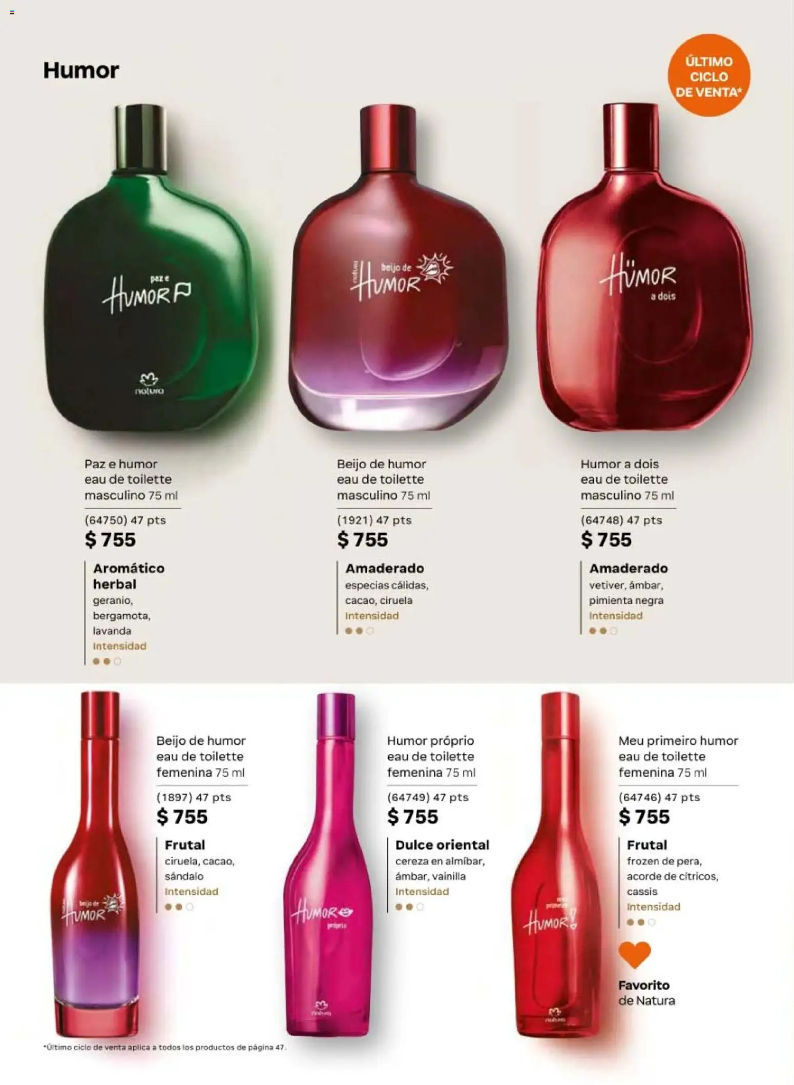 Nuevas ofertas de Natura válidas en toda la República Mexicana desde el 08.05.2026. ¡Encuentra las mejores ofertas en Natura campaña 8 2026! | Página: 46 | Productos: Pimienta, Eau de toilette