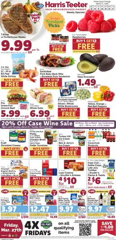 Preview of Harris Teeter weekly ads valid from 25.03.2026