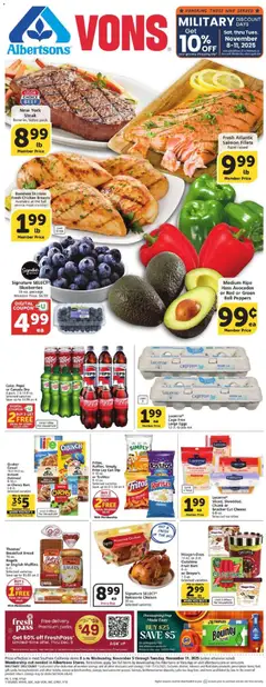 Preview of Vons weekly ads valid from 05.11.2025
