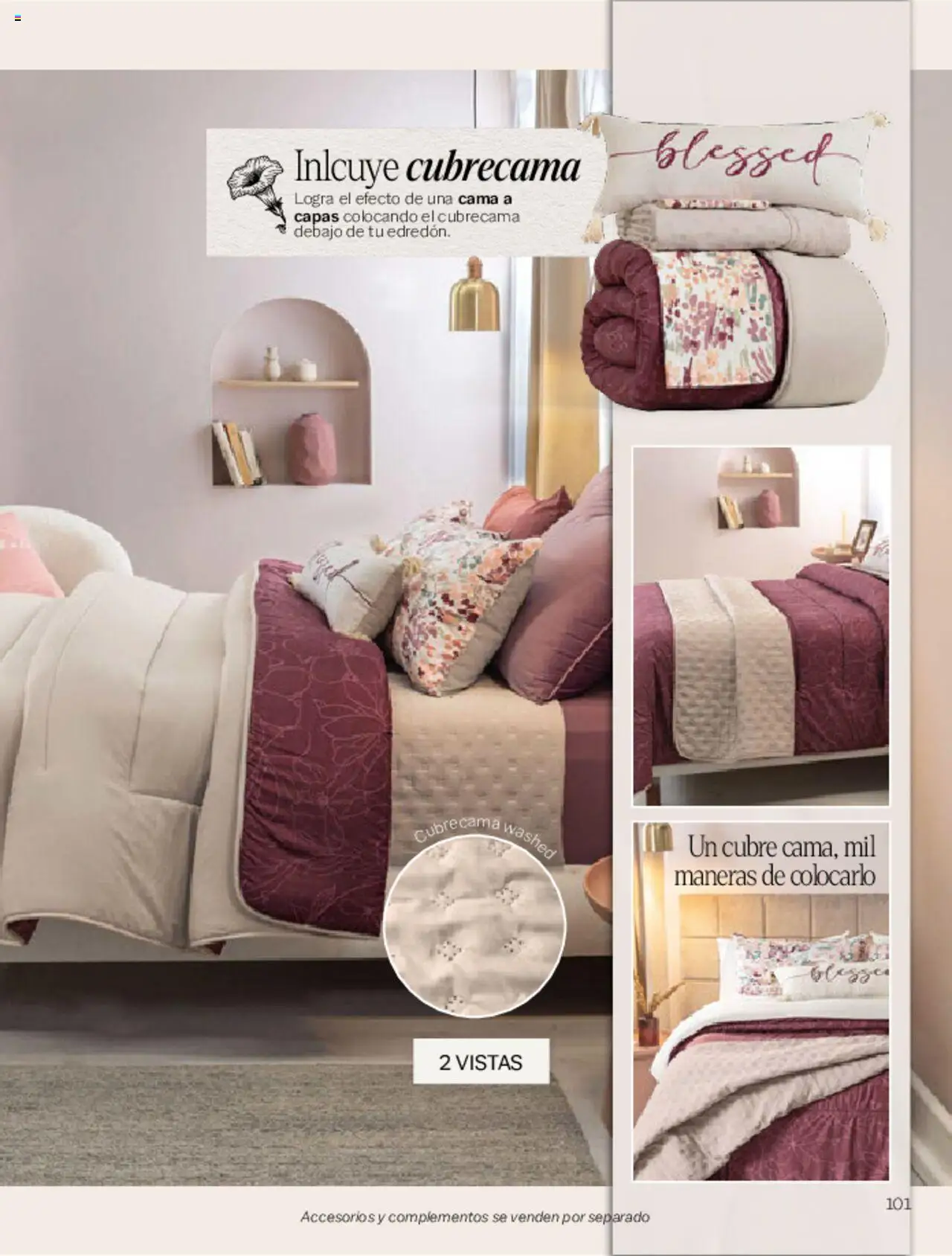 Nuevas ofertas de Vianney válidas en toda la República Mexicana desde el 07.03.2025. ¡Encuentra las mejores ofertas en Vianney catálogo Primavera! | Página: 103 | Productos: Cama