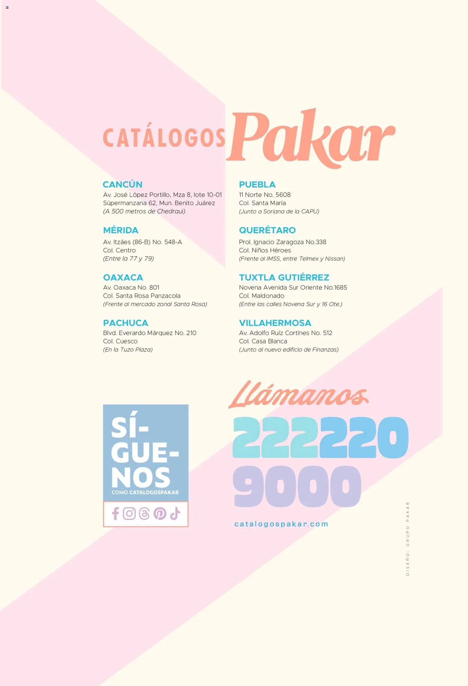 Nuevas ofertas de SC Pakar válidas en toda la República Mexicana desde el 30.01.2026. ¡Encuentra las mejores ofertas en SC Pakar catálogo Ropa! | Página: 275