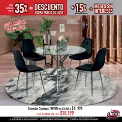 Vista previa de Muebles Dico Buen Fin , nuevo folleto de la tienda, válido en México a partir del 13.11.2025 | Página: 9 | Productos: Mesa, Sobre