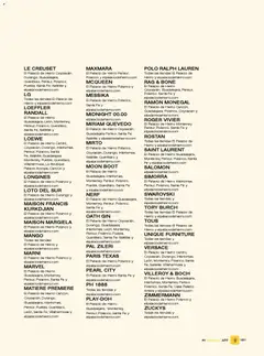 Vista previa de Palacio De Hierro catálogo, nuevo folleto de la tienda, válido en México a partir del 21.11.2025 | Página: 107 | Productos: Gin, Mango, Satélite