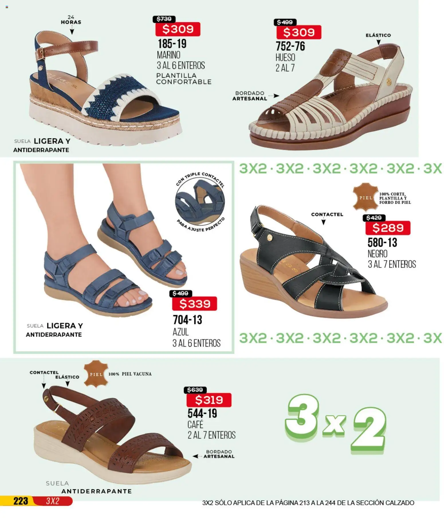 Nuevas ofertas de Cklass válidas en toda la República Mexicana desde el 18.03.2026. ¡Encuentra las mejores ofertas en Cklass catálogo Liquidación total calzado! | Página: 224 | Productos: Café