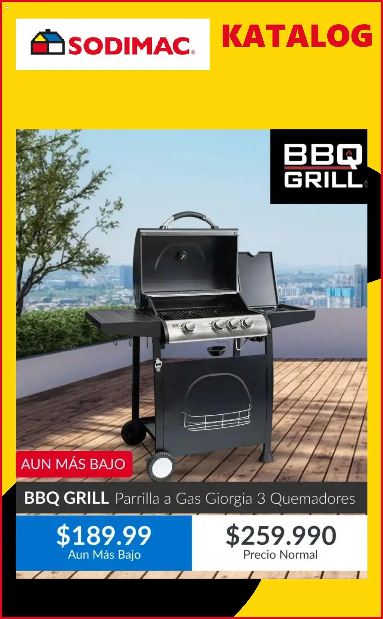 Sodimac ofertas  │ válido desde el 11.08.2025 | Página: 10 | Productos: Parrilla