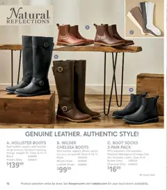 Preview of Cabela's weekly ads valid from 01.10.2025 | Page: 16 | Products: Socks, Boots