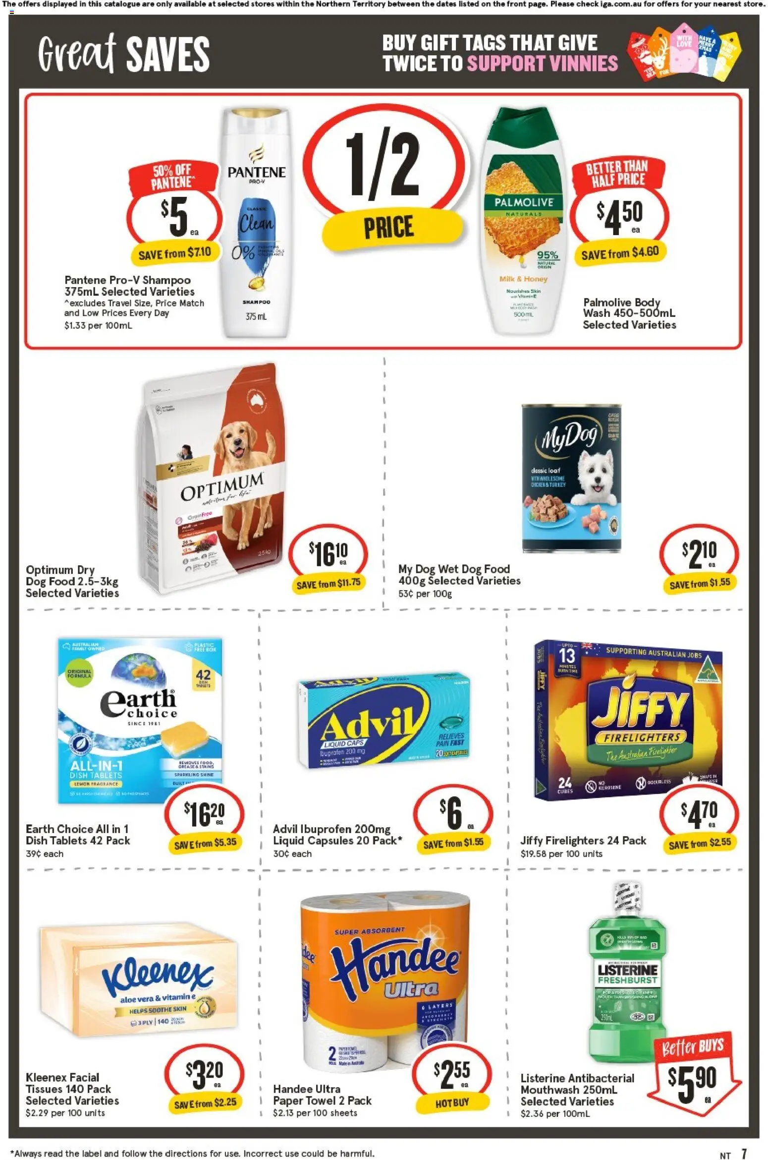 IGA catalogue - valid from 26.11.2025 | Page: 7 | Products: Shampoo, Mouthwash, Dog food, Tablets