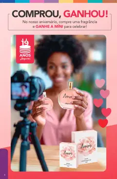 Jequiti - Revista 14/2025 - Pré-Visualização do folheto da loja Jequiti, válido de 03.10.2025 | Página: 4 | Produtos: Fragrância